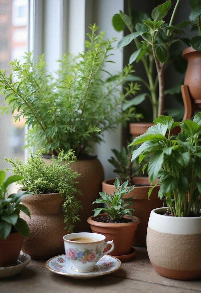 17 Budget Vintage Decor Tips That'll Make Your Home Look Priceless! - 10. Vintage Plants and Planters