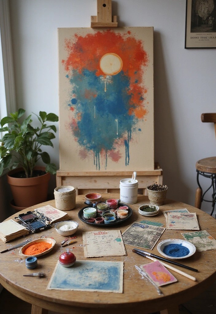 17 Budget Vintage Decor Tips That'll Make Your Home Look Priceless! - 2. DIY Vintage-Inspired Art