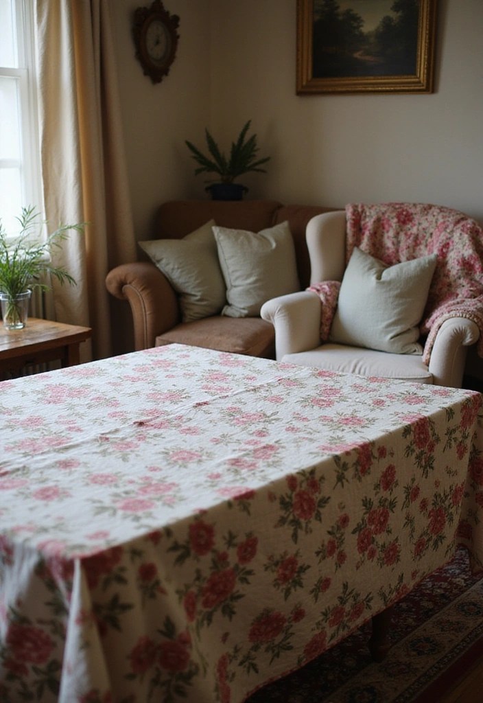 17 Budget Vintage Decor Tips That'll Make Your Home Look Priceless! - 4. Vintage Textiles for Cozy Accents