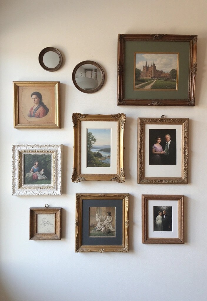 17 Budget Vintage Decor Tips That'll Make Your Home Look Priceless! - 6. Vintage Wall Decor Ideas