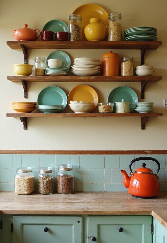 17 Budget Vintage Decor Tips That'll Make Your Home Look Priceless! - 9. Vintage Kitchenware for Functional Decor